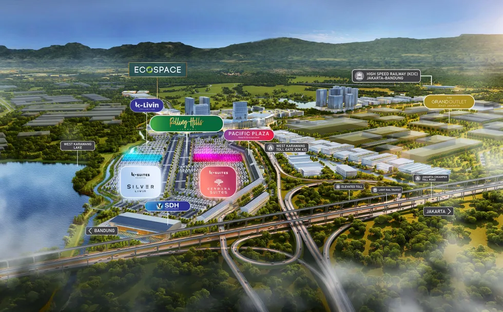 Cendana Suites Masterplan - Lippo Karawang
