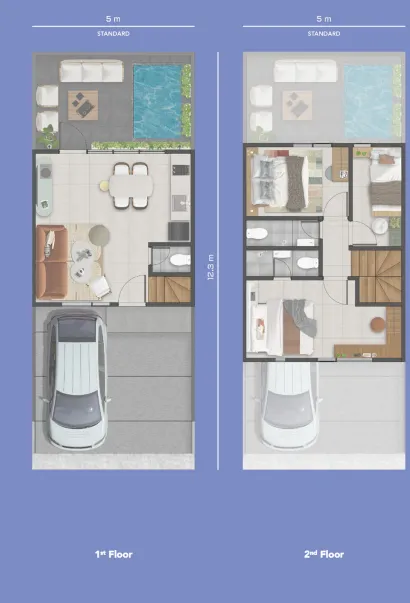 X5 Standard floorplan